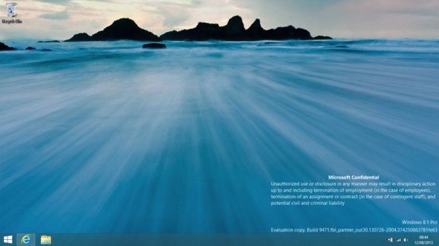windows 8.1 build 9471 wyciek lista nowości
