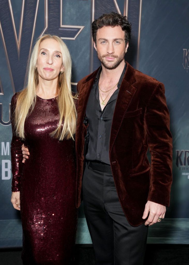 Aaron Taylor-Johnson z żoną