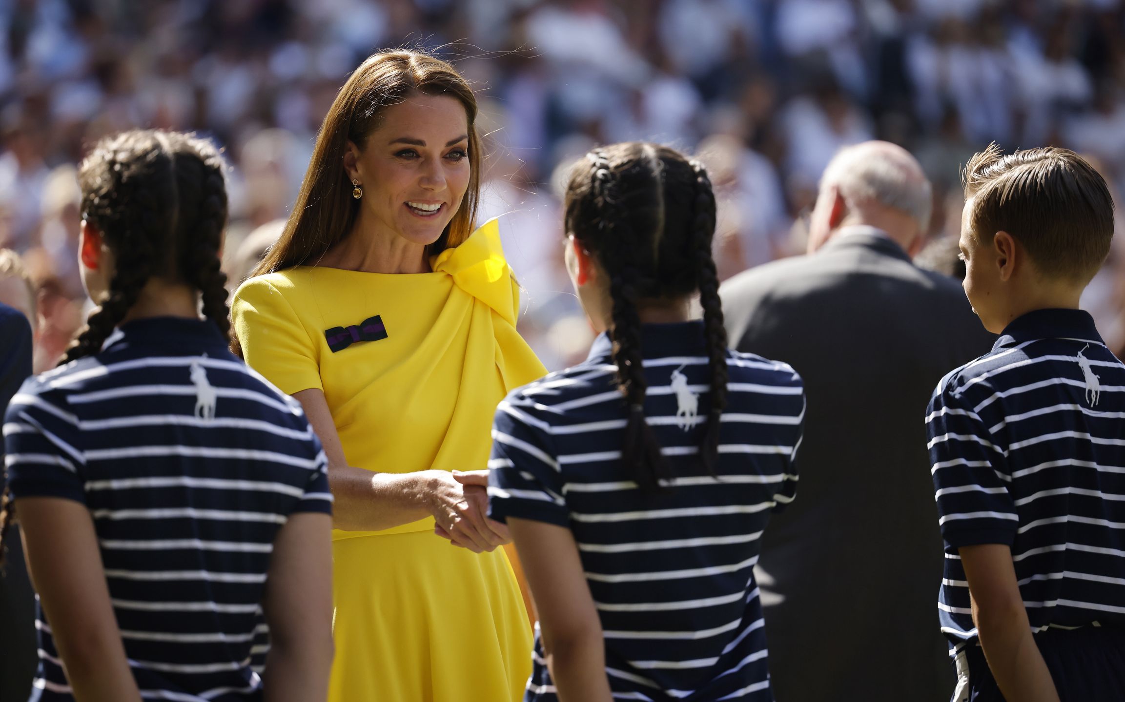 Księżna Kate na kortach Wimbledonu 