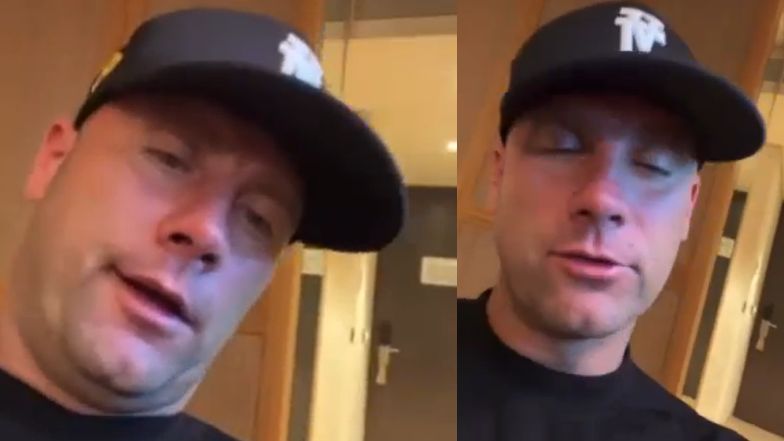 Artur Boruc znów opublikował nagranie, na którym plącze mu się język