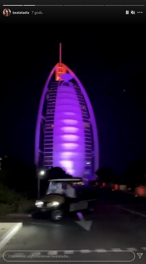 W drodze na Malediwy Beata Tadla miała przesiadkę w Dubaju