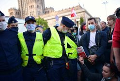 Strajk przedsiębiorców. Wymowny wpis stołecznej policji