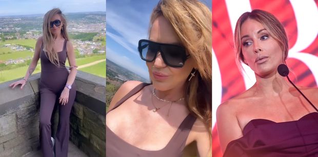 Agnieszka Kotońska pręży podrasowane kształty na wycieczce do UK. "Nie chcę nic mówić, ale wyglądasz LEPIEJ NIŻ PANI R." (ZDJĘCIA)