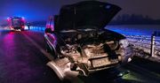 Staranował BMW na obwodnicy Lublina. Uciekł pieszo do lasu