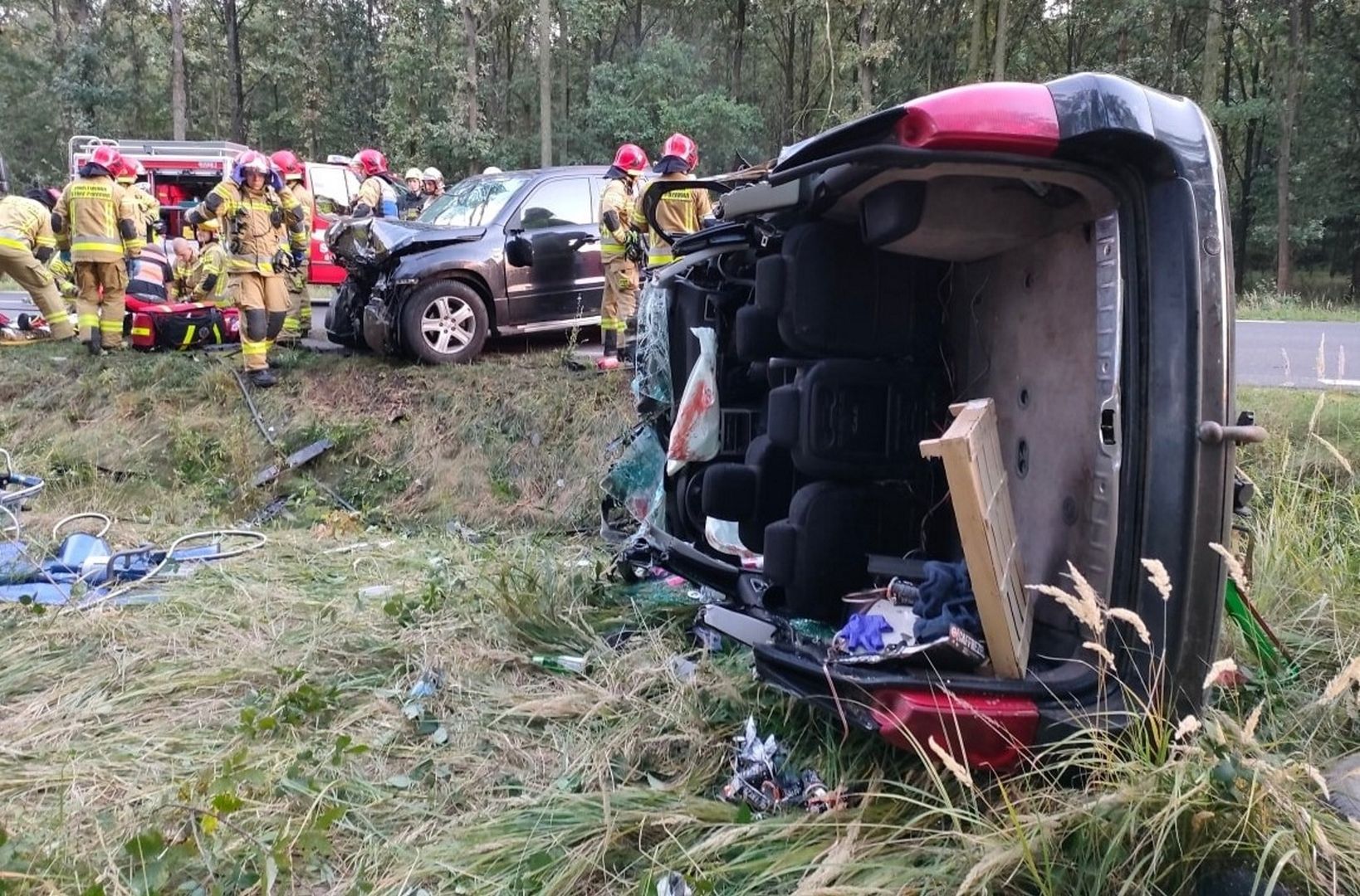 Dramat na drodze w Wielkopolsce. Jeleń doprowadził do tragedii