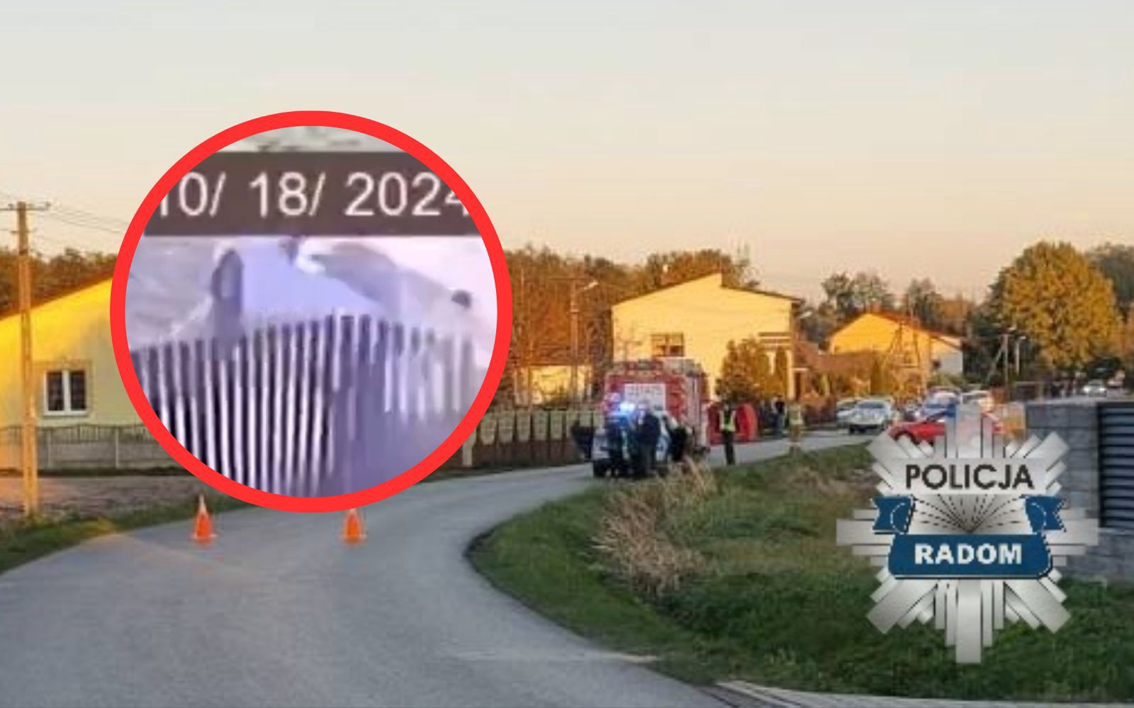 21-latek pędził audi. Zginęła kobieta. Przerażające nagranie