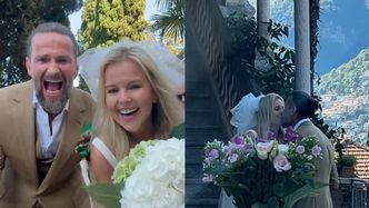 Kamila Kalińczak WZIĘŁA ŚLUB nad jeziorem Como. Nie zabrakło znanych gości: "Dolce vita na zawsze!"