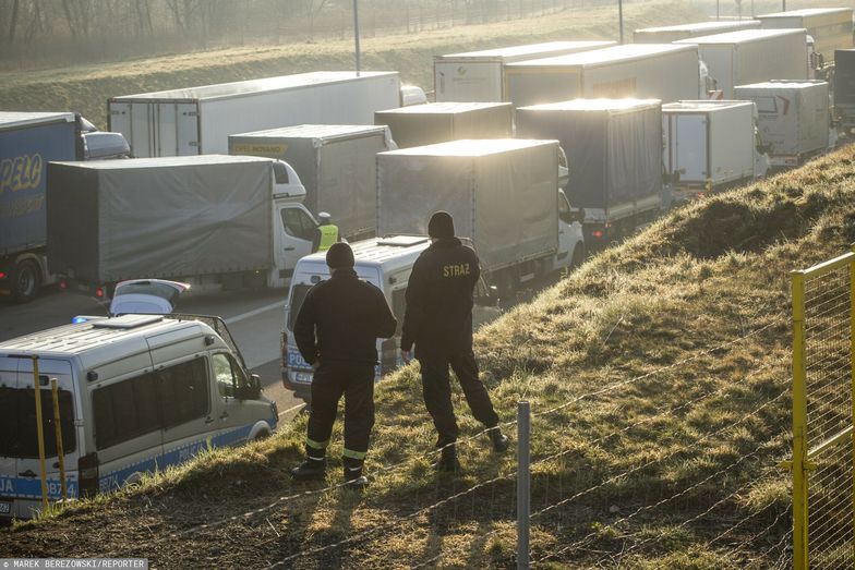 Kryzys na granicy. W Rosji możliwe opóźnienia w dostawach