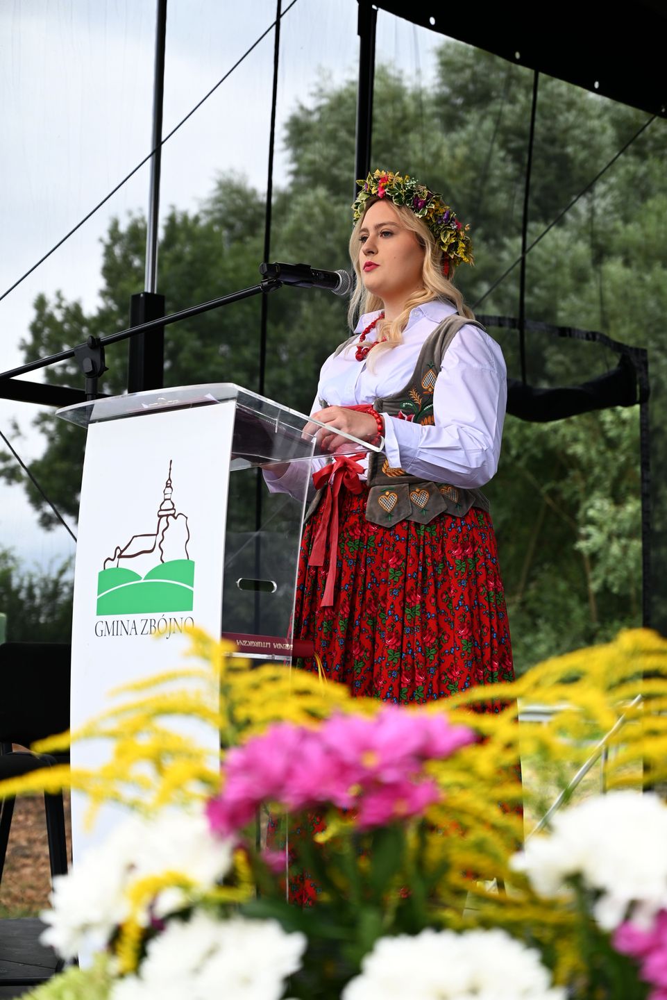 Tak wyglądały dożynki w gminie Zbójno