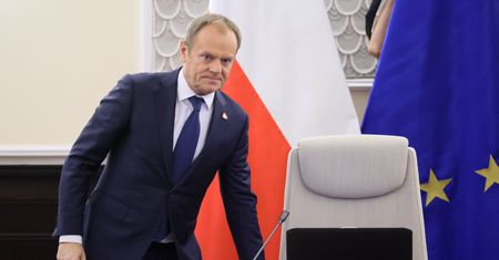 "To senator?". Konsternacja na konferencji Tuska