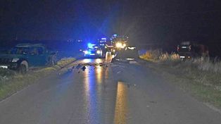 Dominów: Kierowca skody wjechał w nissana, który doznał awarii