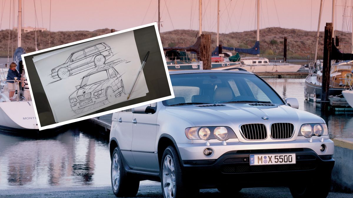 Szkic może nie jest specjalnie dokładny, ale oddaje najważniejsze cechy marki