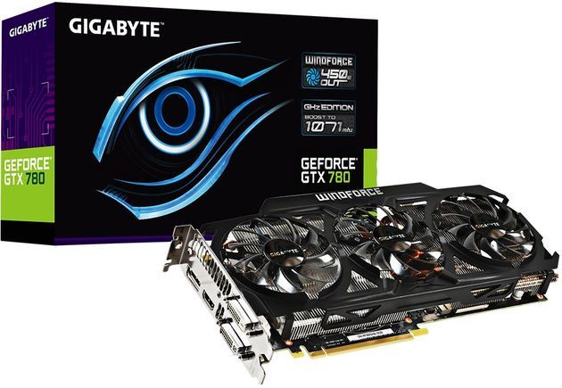 Gigabyte GeForce GTX 780 WindForce 3X GHz Edition karta graficzna zdjęcie opakowanie