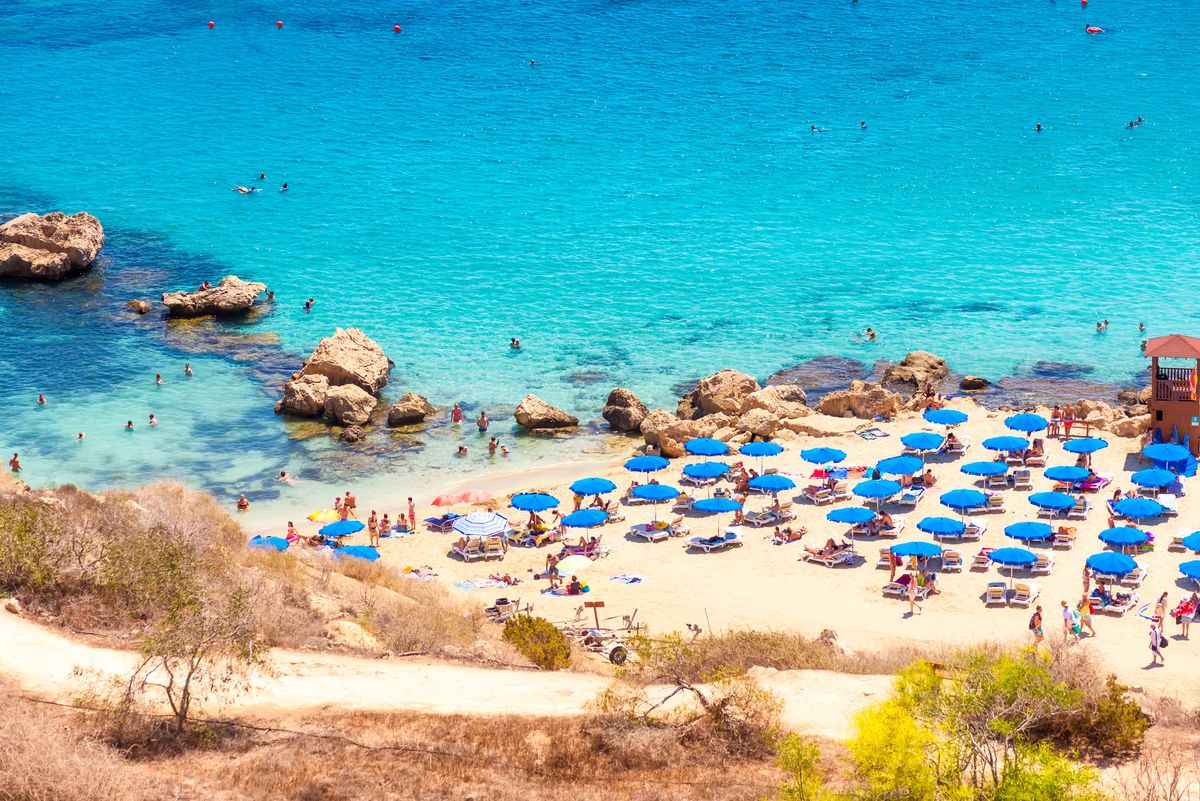 Plaża Konnos, Cypr 