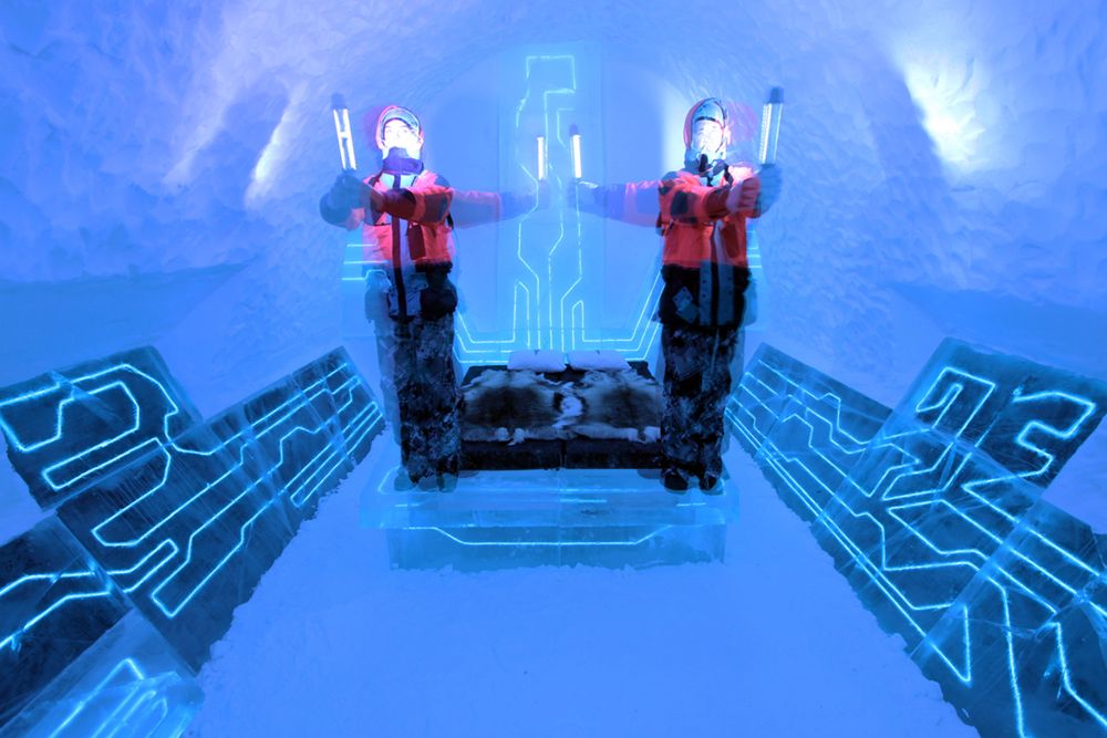 TRON w lodowym hotelu... ziiiimno... 5