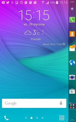 Samsung Galaxy Note Edge (po lewej) i Samsung Galaxy Note 4 (po prawej)