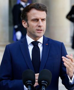 Mówił o "braterstwie" Ukraińców i Rosjan. Oburzenie po słowach Macrona