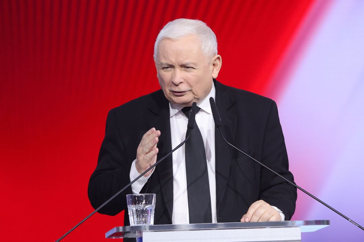 Prezes PiS Jarosław Kaczyński