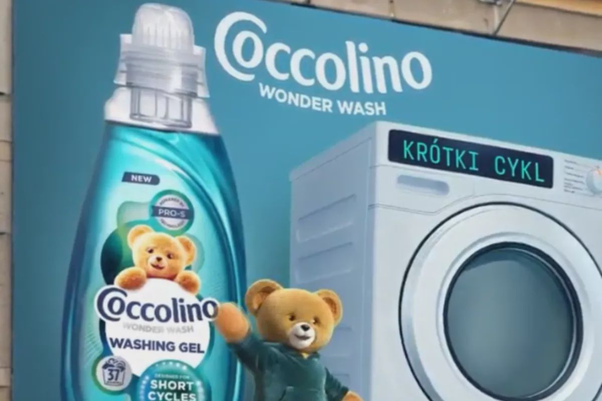 Fake out of home w nowej kampanii Coccolino