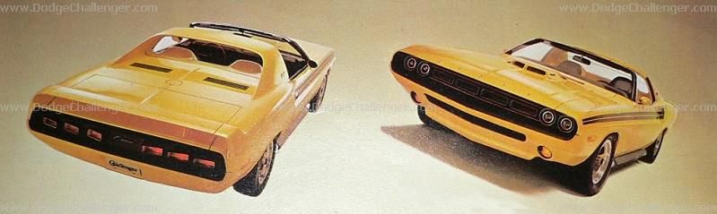 1970 Dodge Challenger Yellow Jacket