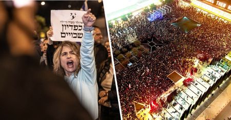 Tłumy na ulicach. Krzyki i jedno żądanie: dymisja Netanjahu