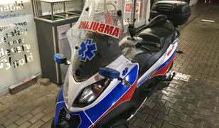 Marcin "Borkoś" Borkowski miał wypadek. Kierowca motoambulansu trafił do szpitala