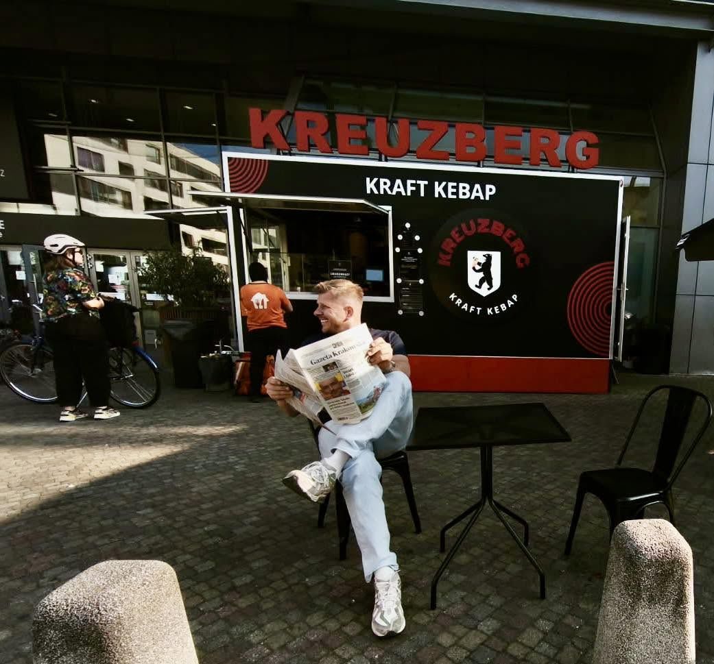 Filip Chajzer zamknął kebaba w Kielcach na czas upałów