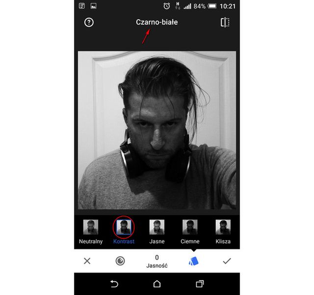 Przepis na mobilną fotoedycję: artystyczny portret 3