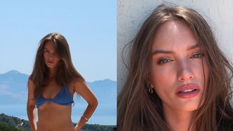 Sylwia Butor w niebieskim bikini pozdrawia z chorwackich wojaży, a fani się zachwycają: "Anioł"