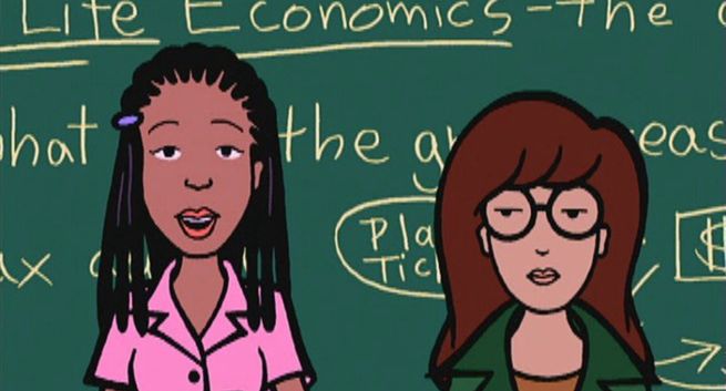 MTV zapowiada kreskówkę "Daria & Jodie", reality show "The Real World" i "Aeon Flux"