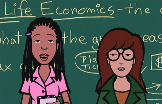 MTV zapowiada kreskówkę "Daria & Jodie", reality show "The Real World" i "Aeon Flux"