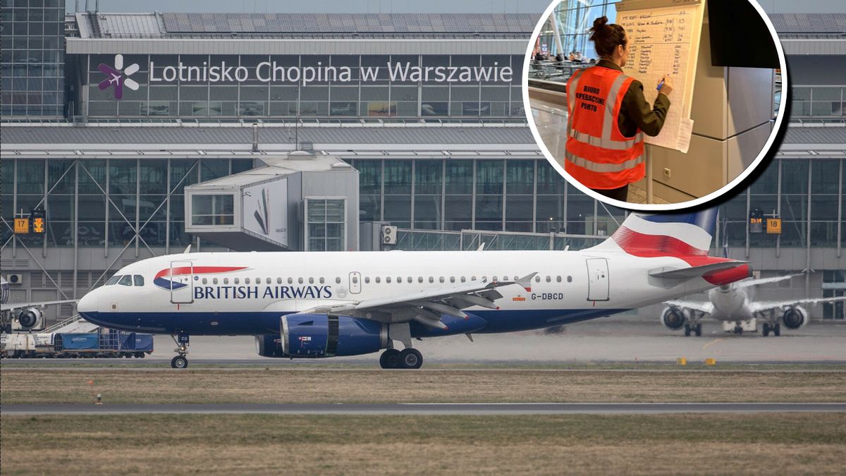 Awaria na Lotnisko Chopina