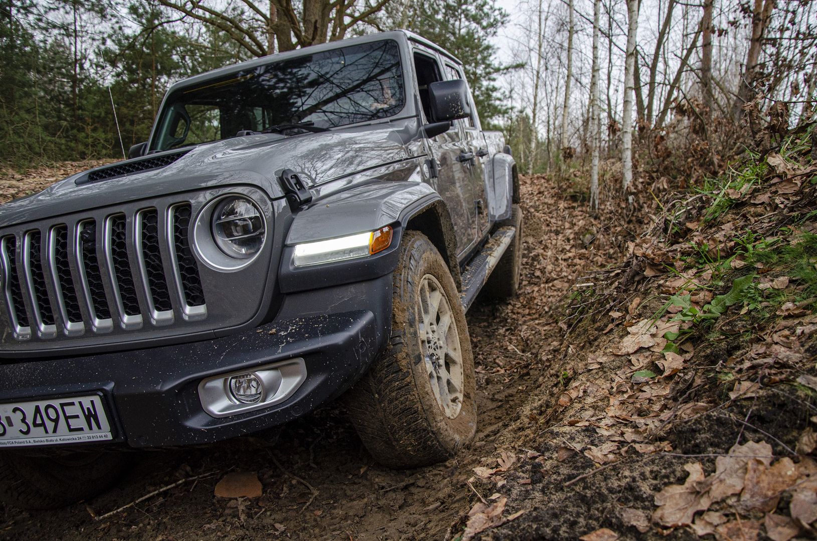Jeep Gladiator na Poligonie4x4