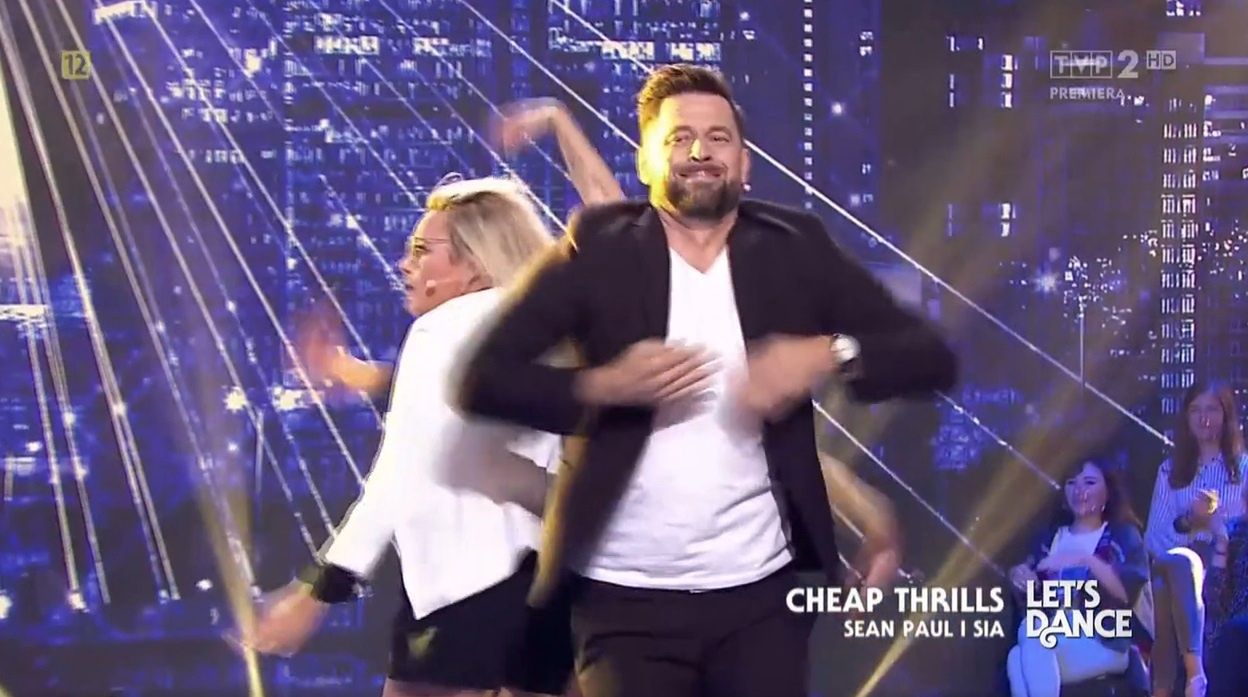 Kadry z programu "Anything Goes. Ale jazda!" TVP