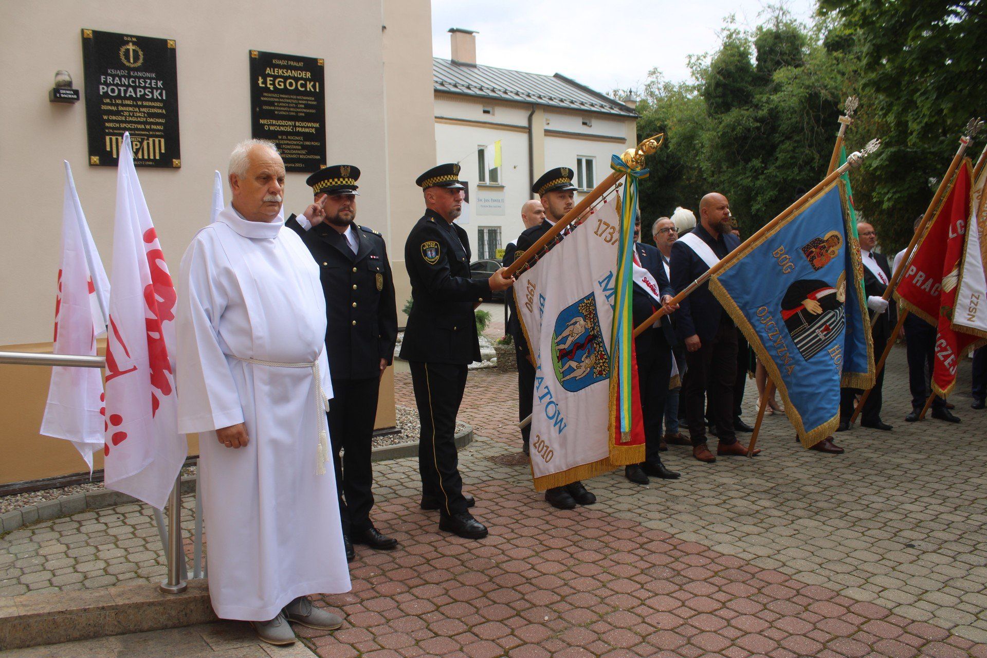 Bełchatów. Bełchatowianie uczcili 45. rocznicę powstania NSZZ &#34;Solidarność&#34;
