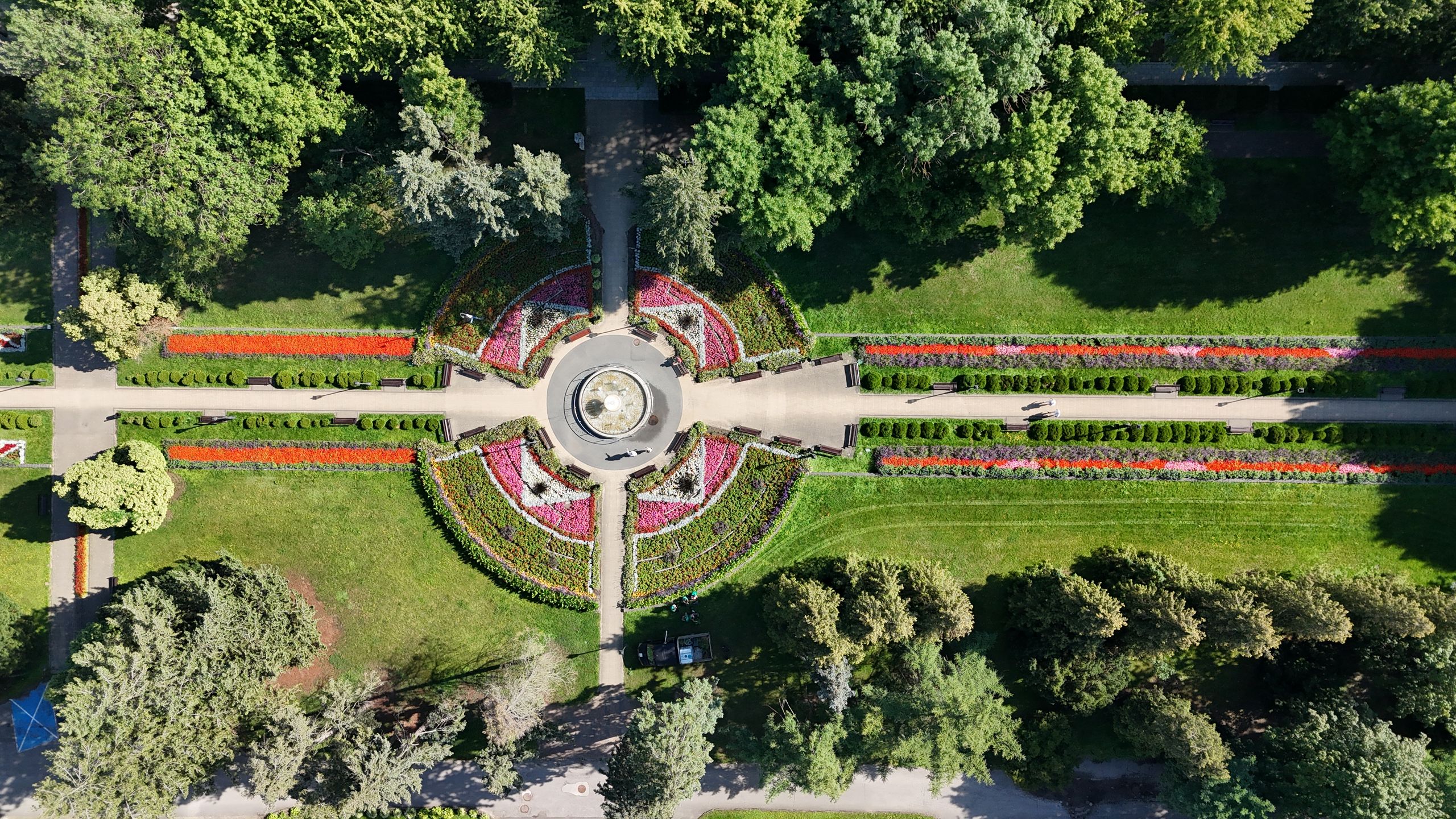Dywany kwiatowe zdobią Ciechocinek