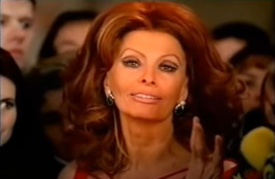 Sophia Loren w Polsce.