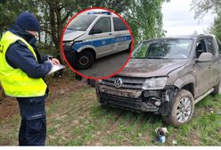 Policyjny pościg przez trzy powiaty. Padły strzały