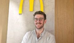 Kamil Wójcik w dziale marketingu McDonald's Polska