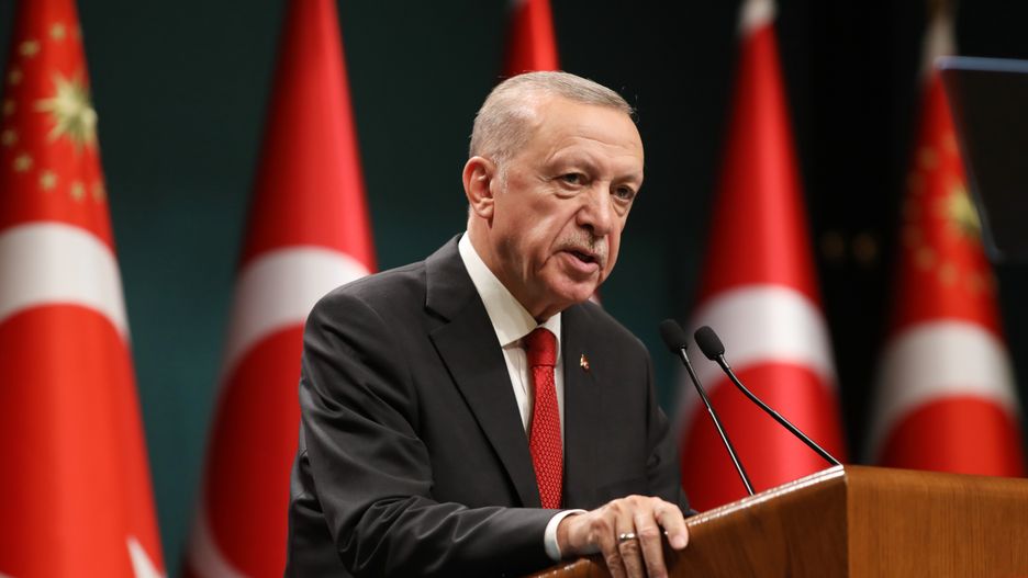 Prezydent Turcji Recep Tayyip Erdoğan