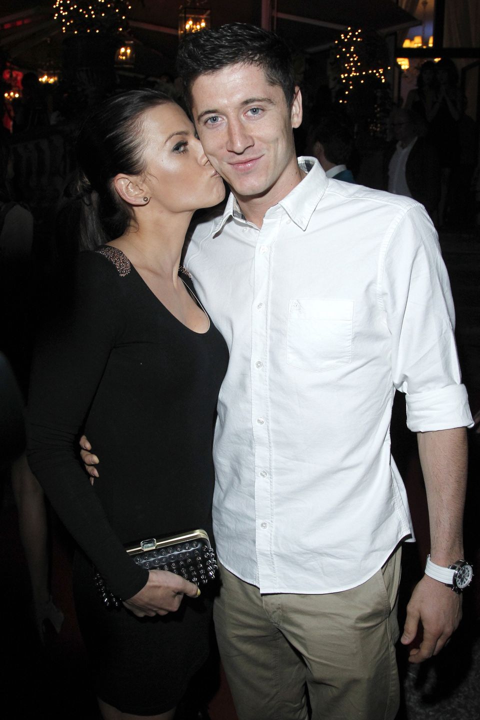 Robert Lewandowski i Anna Lewandowska