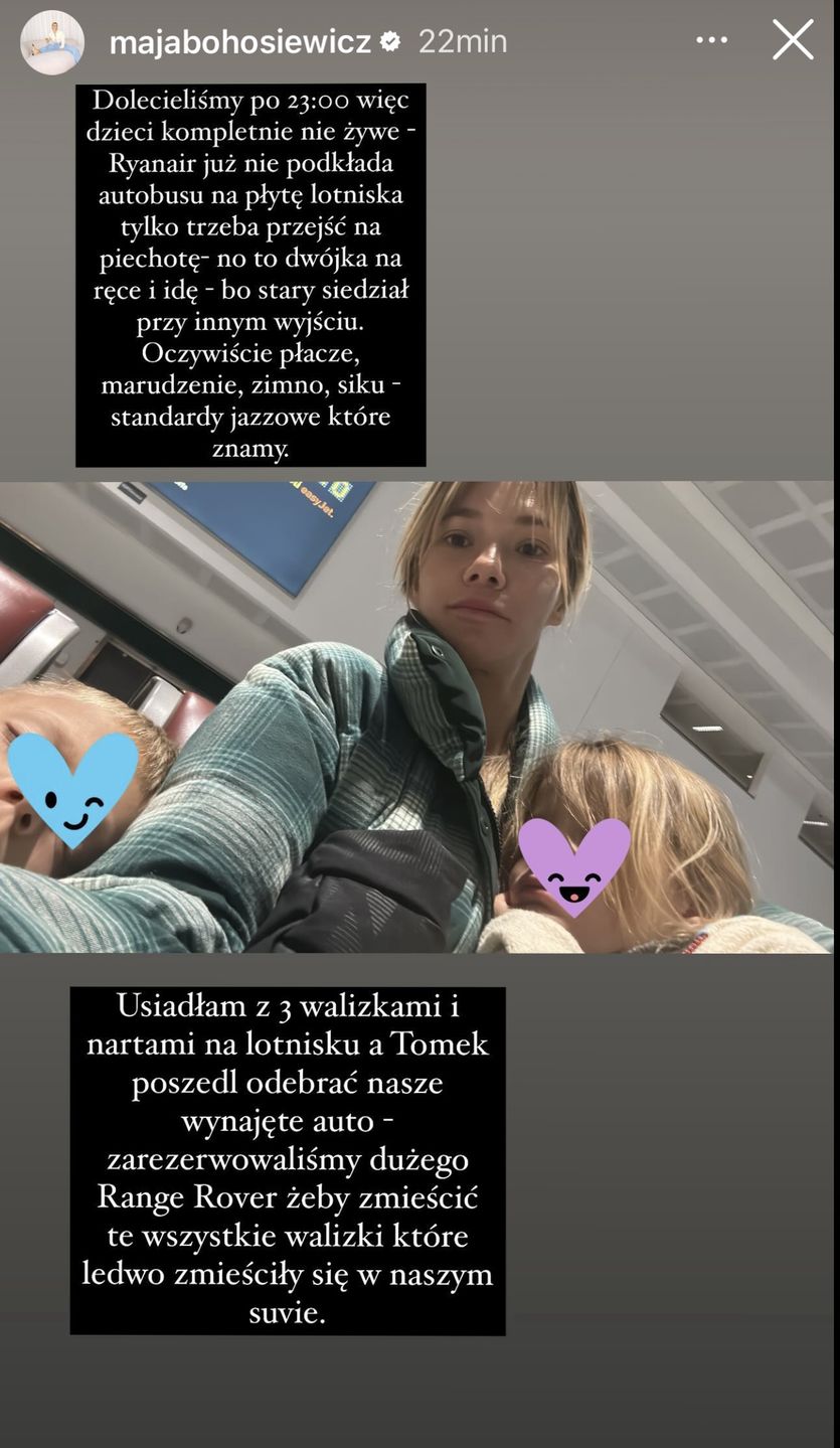 lotniskowy dramat Mai Bohosiewicz