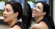 Kim Kardashian bez makijażu... (ZDJĘCIA)