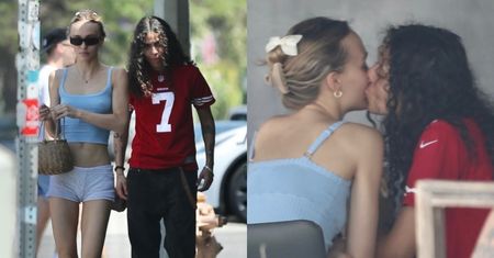 Lily-Rose Depp przyłapana na randce ze swoją dziewczyną 070 Shake. Panie nie szczędziły sobie CZUŁOŚCI (ZDJĘCIA)