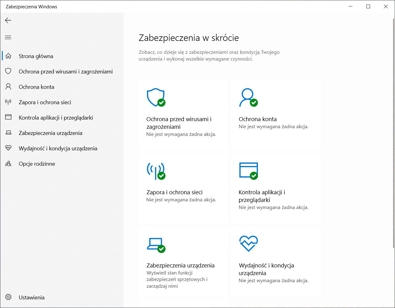 Skanowanie Windowsa pod kątem wirusów