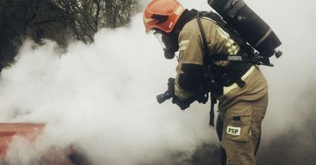 Pożar samochodu osobowego przy ul. Wschodniej