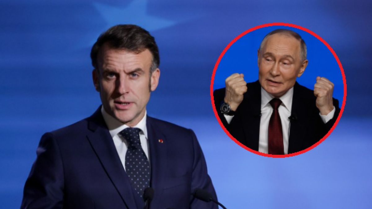 Macron mówi o konieczności wejścia w dialog z Rosją