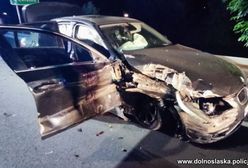 Kamienna Góra. Pijany kierowca BMW spowodował groźny wypadek. Jedna osoba w szpitalu