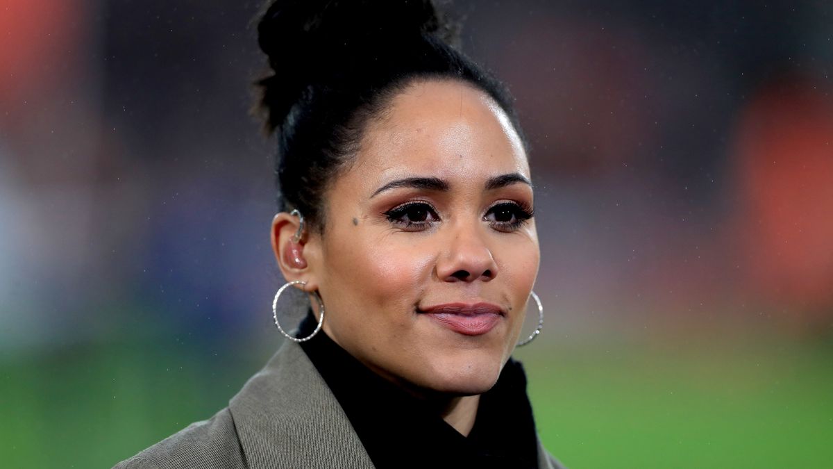Match commentator Alex Scott prior to the beginning of the Premier League match at Bramall Lane, Sheffield. (Photo by Mike Egerton/PA Images via Getty Images)