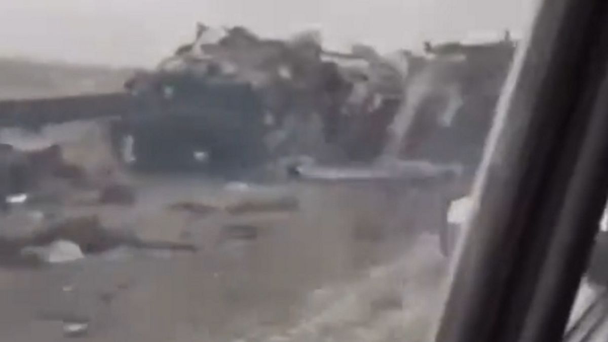 Rosyjski konwój został zbombardowany z powietrza